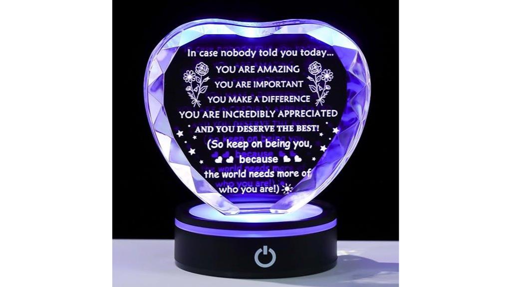 inspirational light base gift