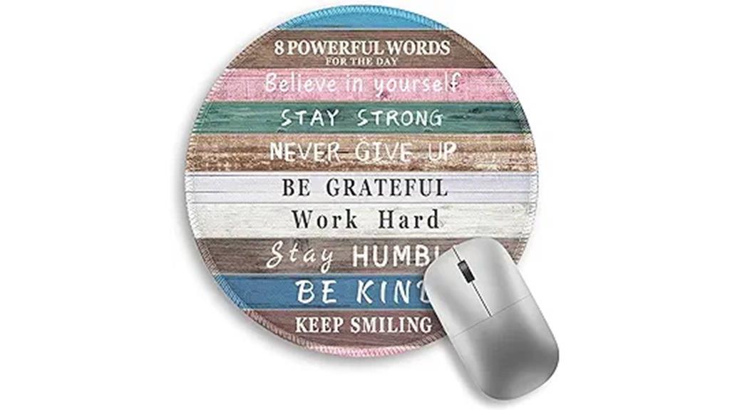 inspirational mouse pad