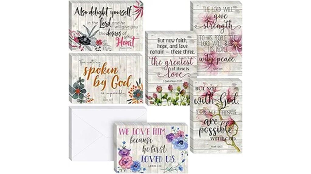 inspirational paper greeting cards