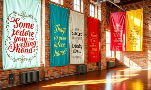 inspirational quote banner collection
