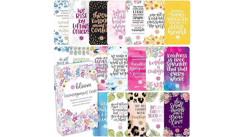 inspirational quotes card deck