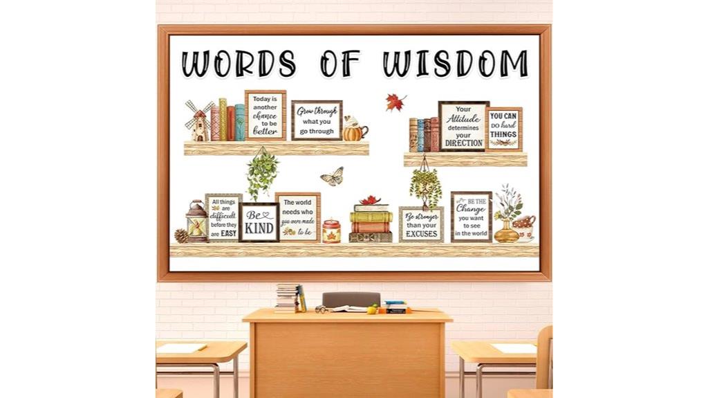 inspirational reading classroom decor