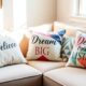 inspirational throw pillows collection
