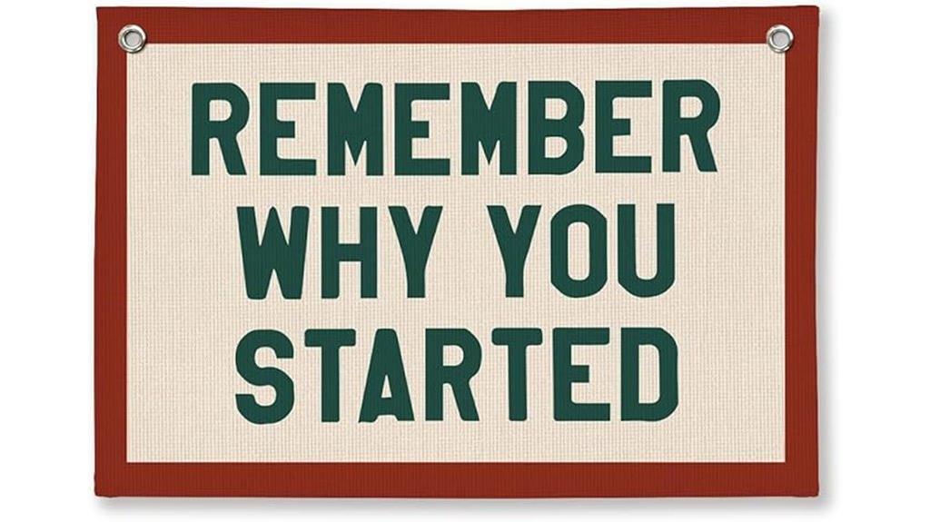 inspirational wall banner