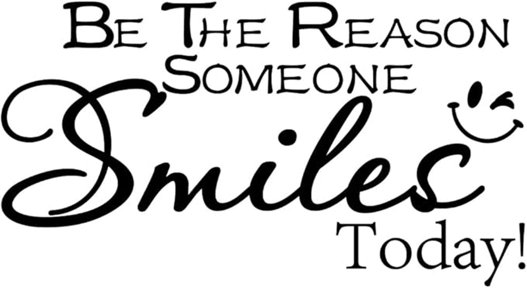 inspirational wall quote decal