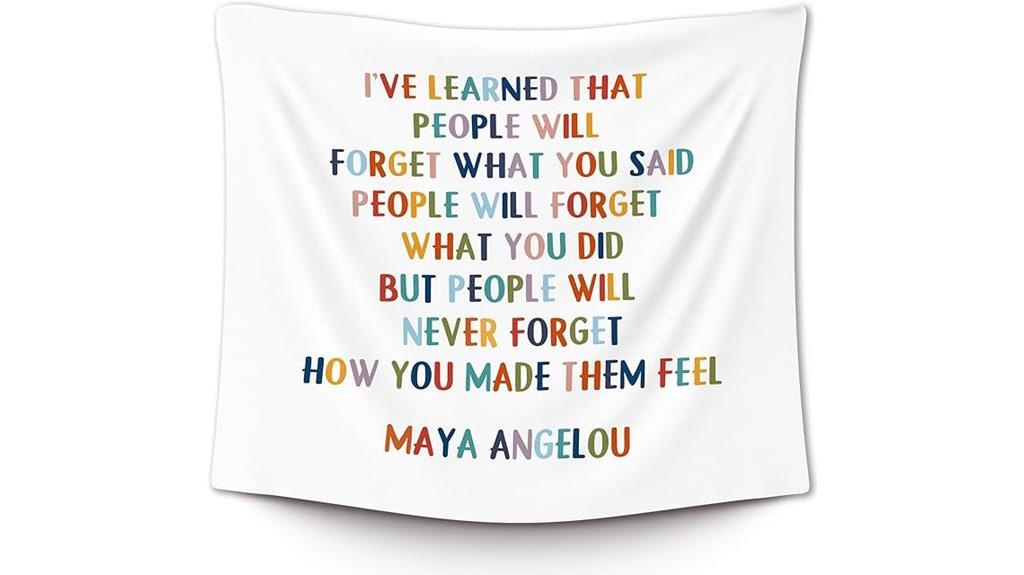 inspirational wall tapestry 60x50
