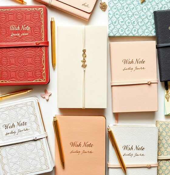 inspirational wish note journals