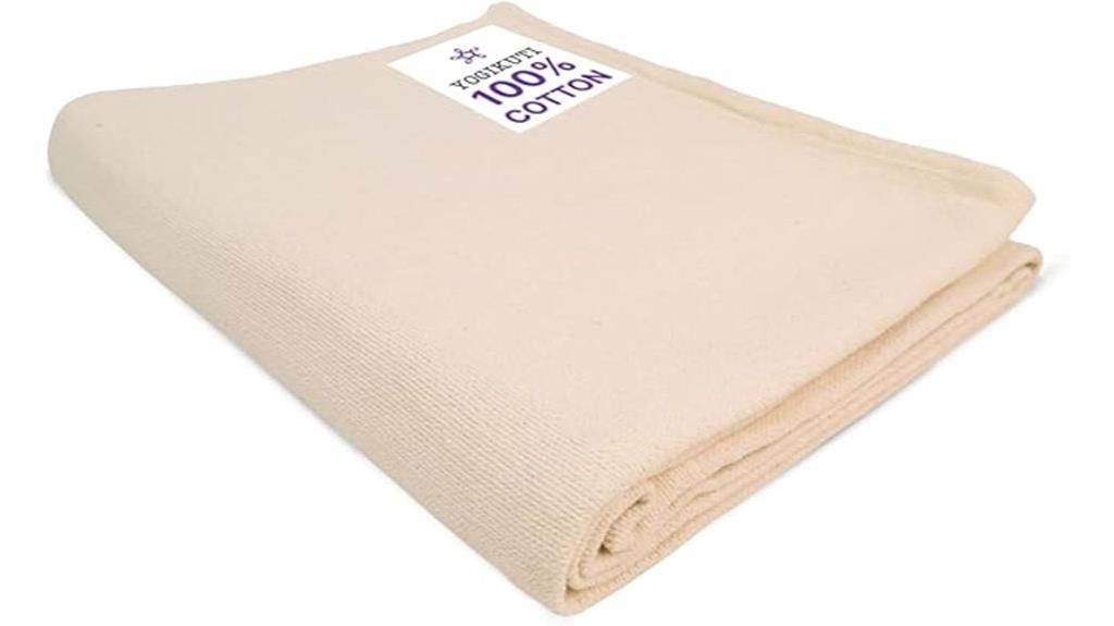 iyengar cotton yoga blanket