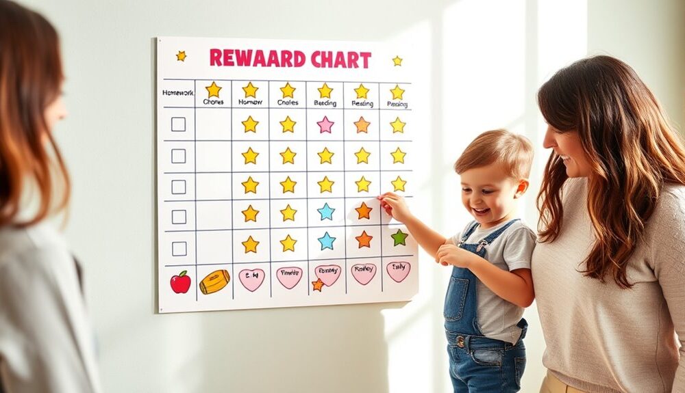 kids motivational reward charts