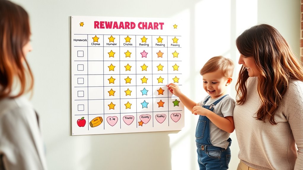 kids motivational reward charts