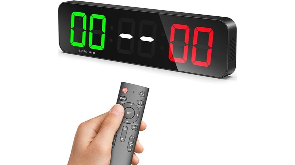 large digital scoreboard remote
