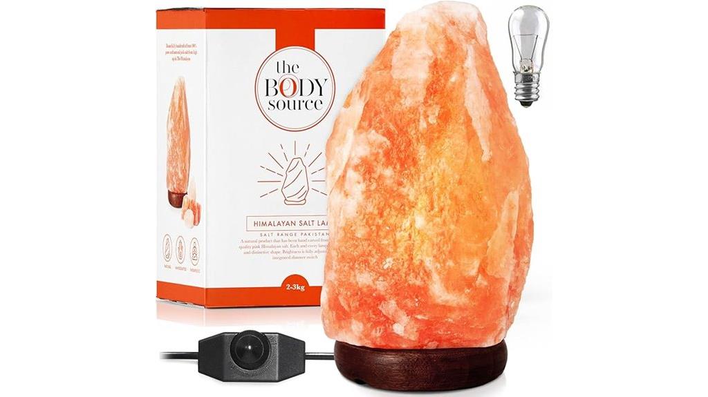 large himalayan salt lamp