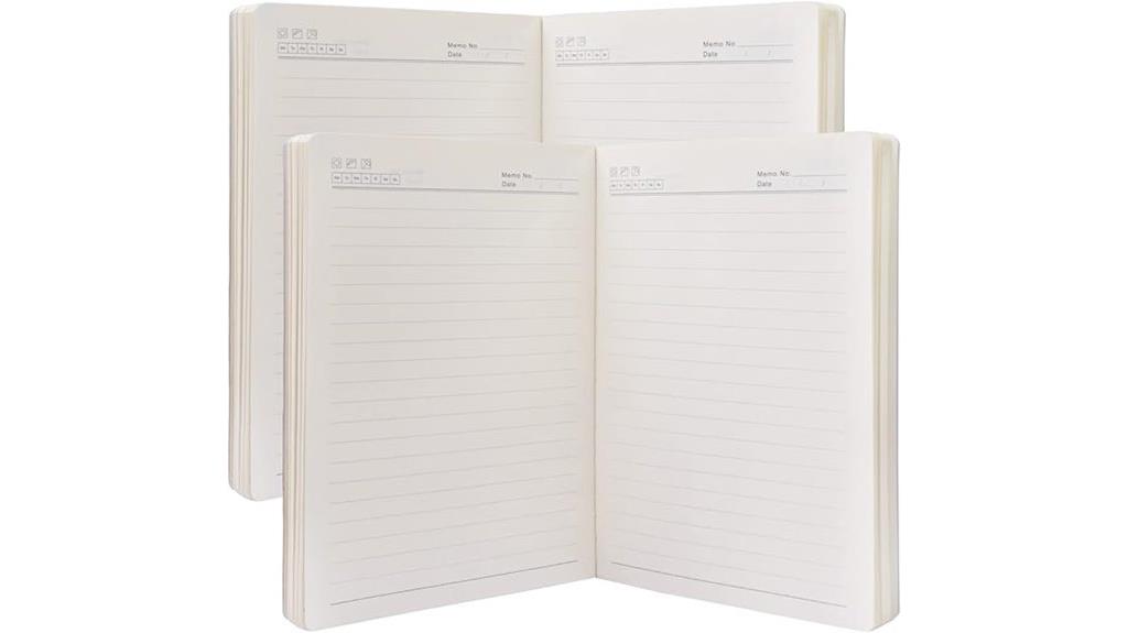 lined journal refill pack