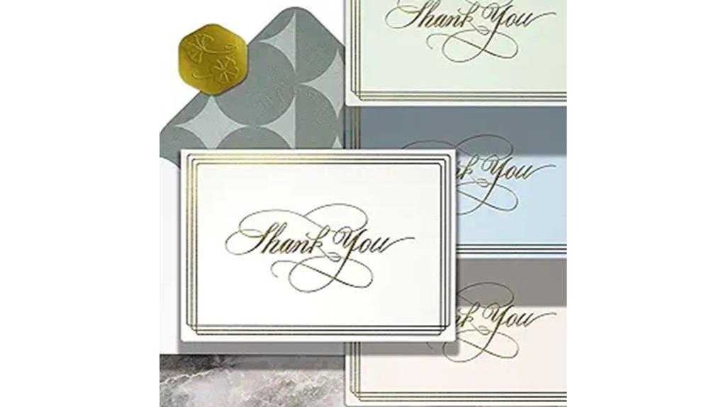 luxury thank you cards