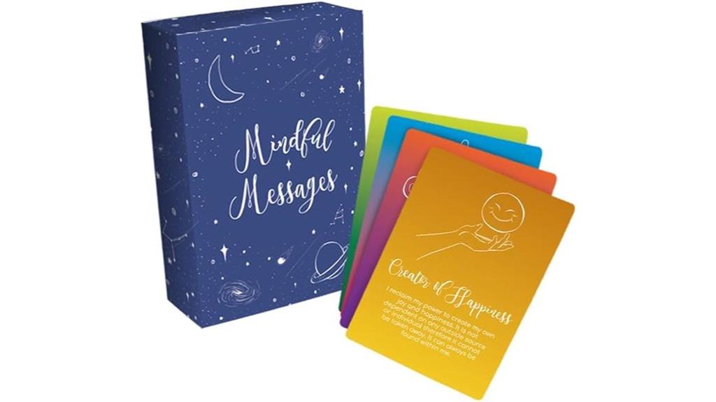 mindful positive affirmation cards