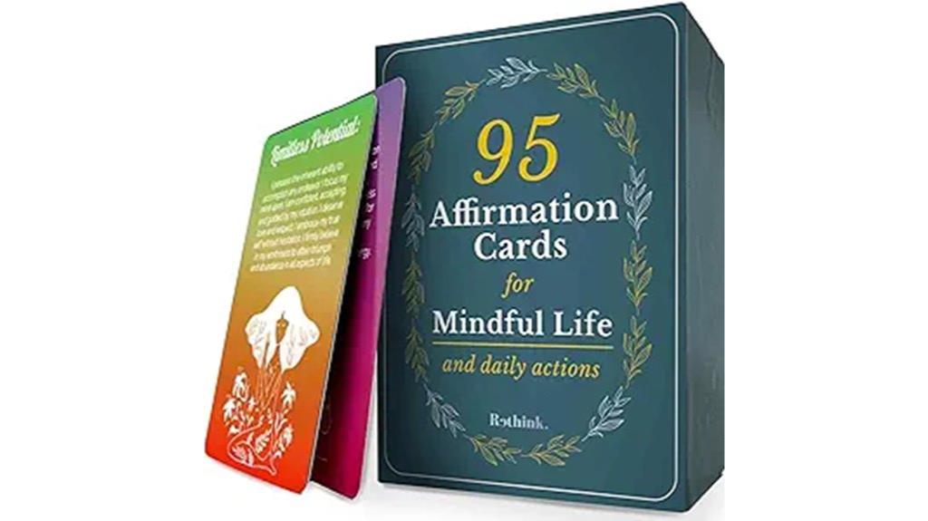 mindfulness affirmation card deck