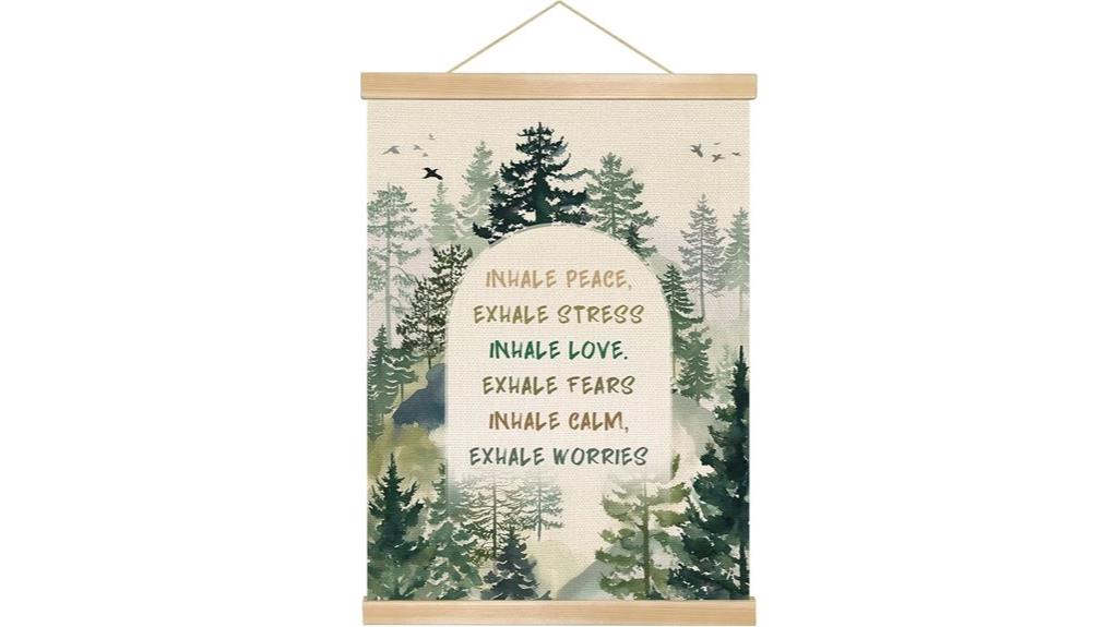 mindfulness wall art decor