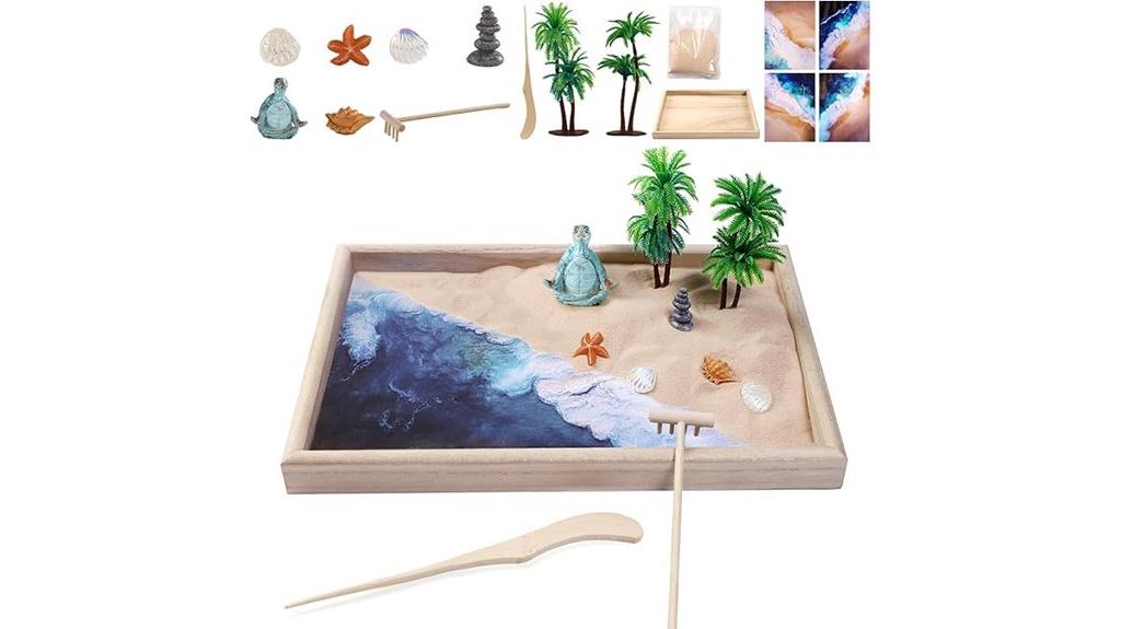 mini beach zen garden