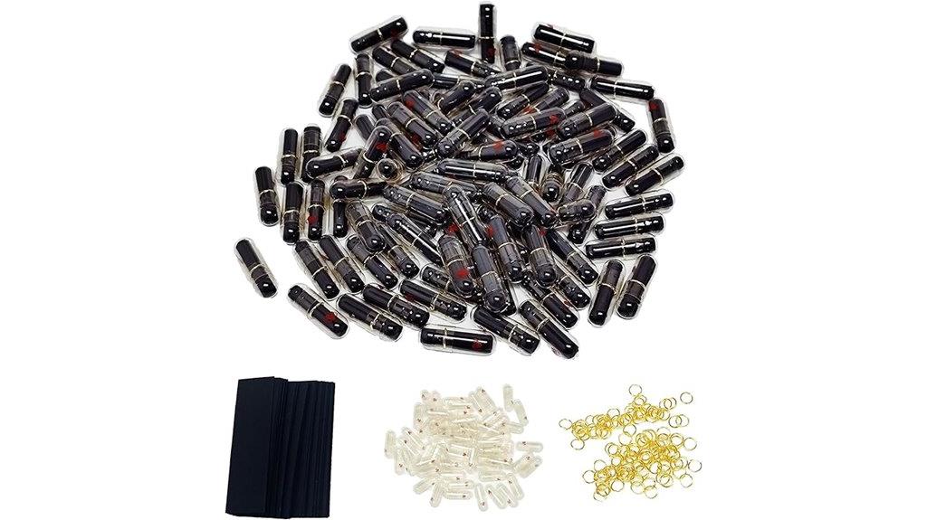 mini pill message capsules