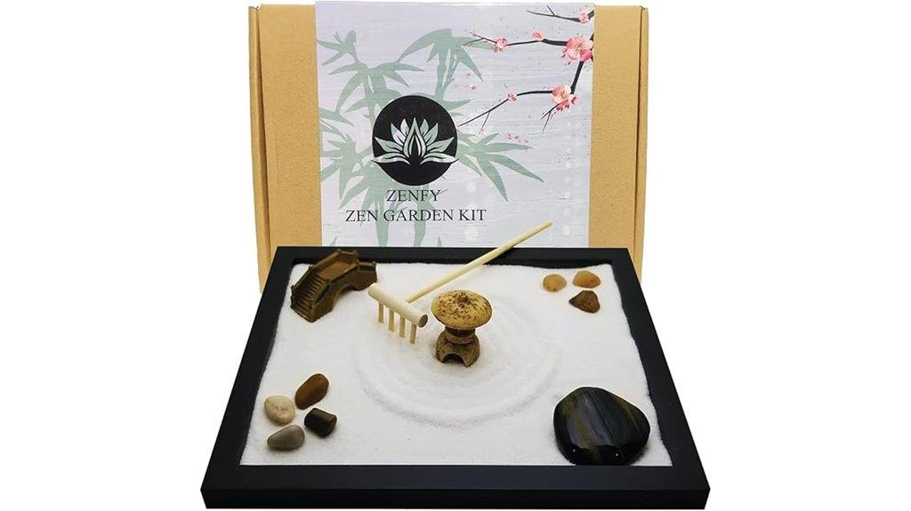 mini zen desk sand garden