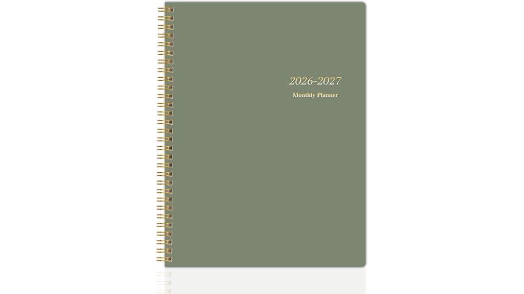 monthly planner with habit tracker