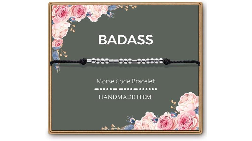 morse code jewelry for women