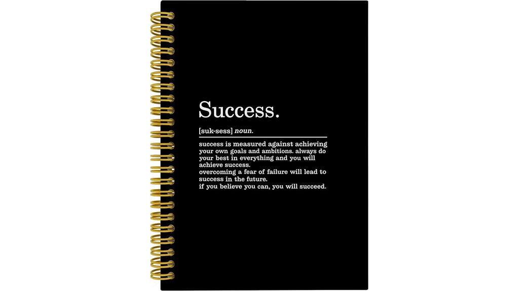 motivational business journal notebooks