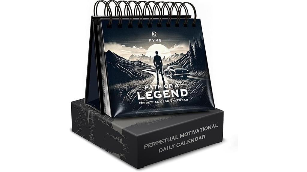 motivational desk calendar