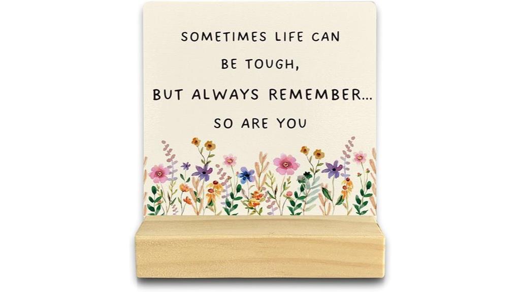 motivational desk decor