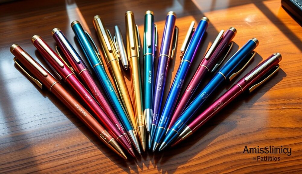 motivational goal setting pens