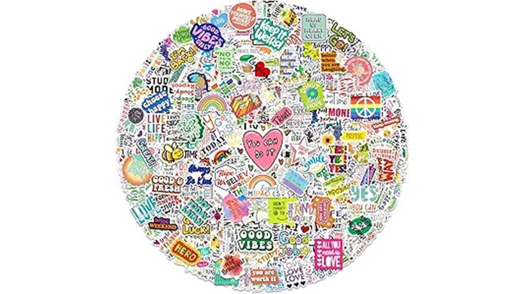 motivational sticker collection