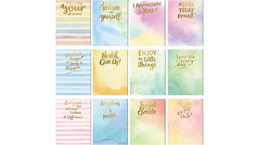 motivational sticky note set