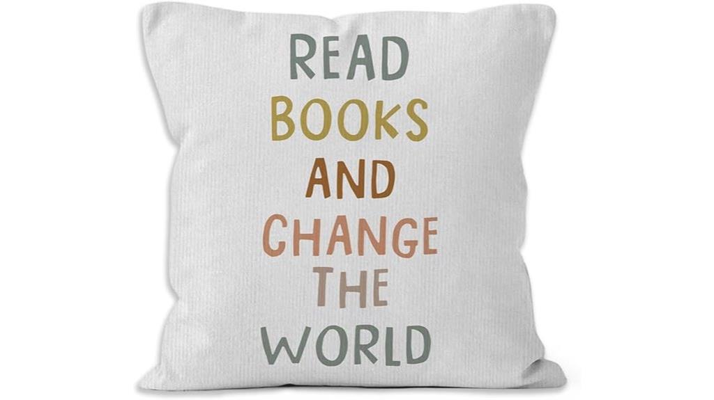 motivational throw pillow cover