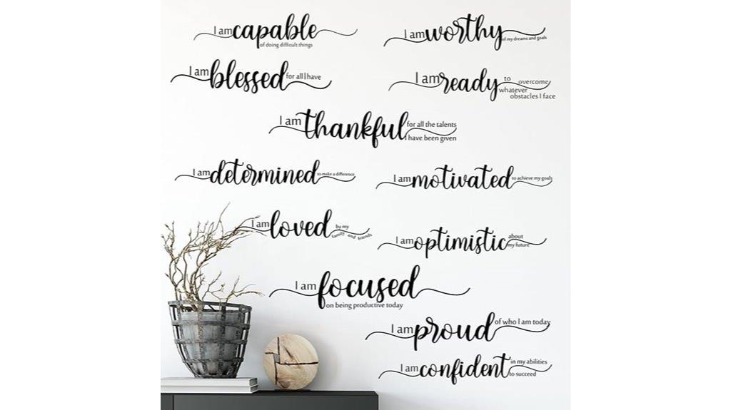 motivational wall sticker art