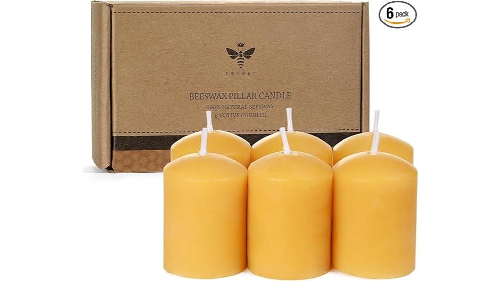 natural beeswax votive candles