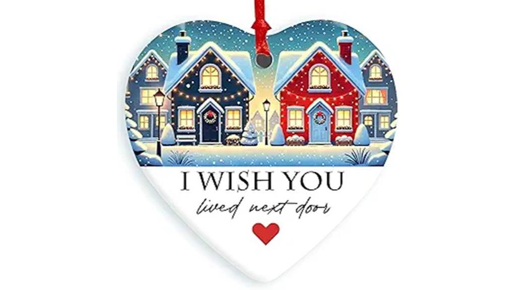 neighborly christmas gift ornament