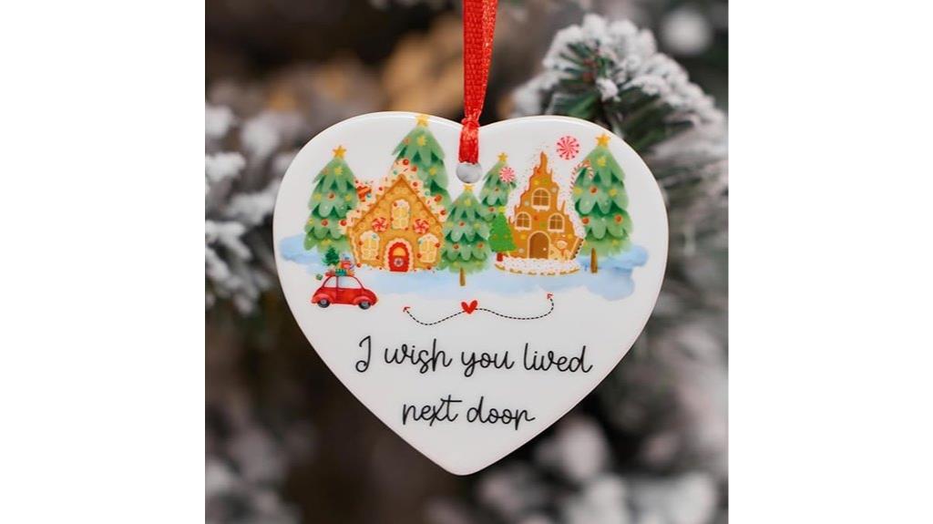 neighborly christmas ornament gift