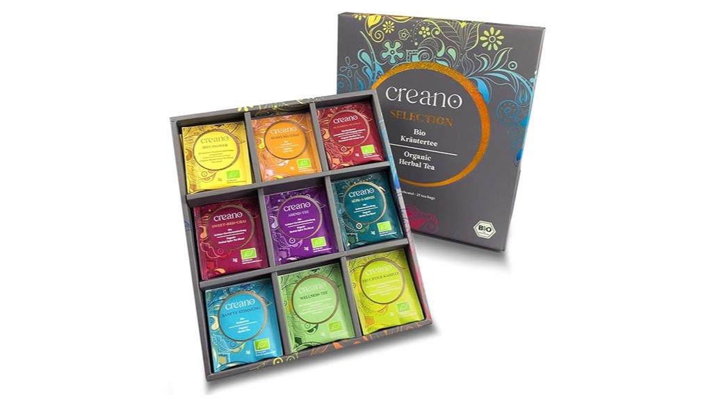 organic herbal tea gift set