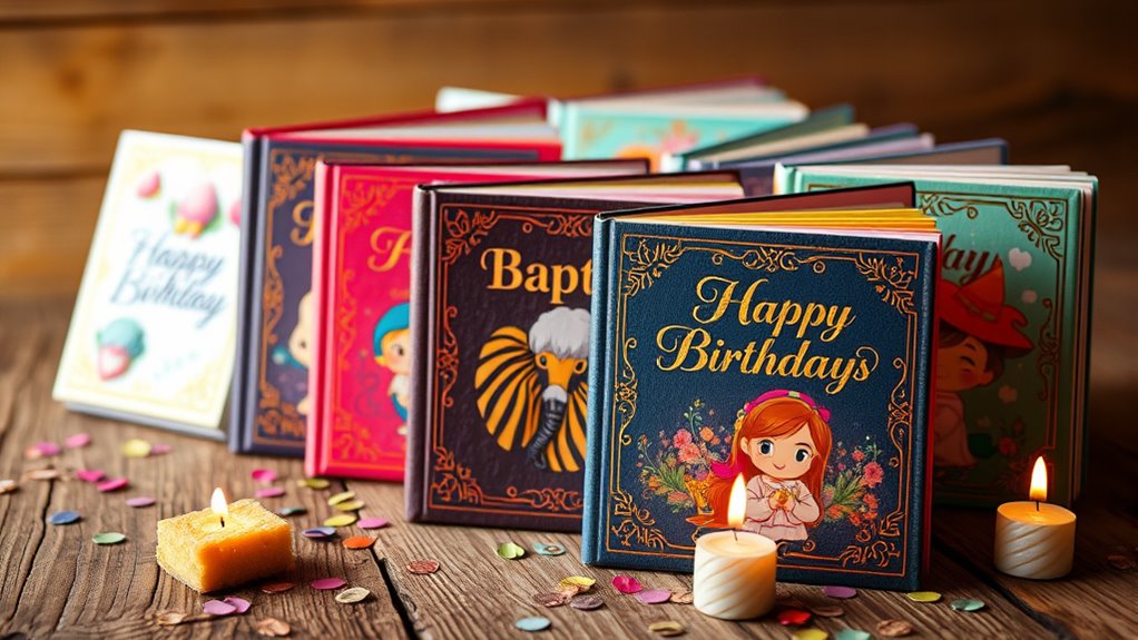 personalized durable birthday books