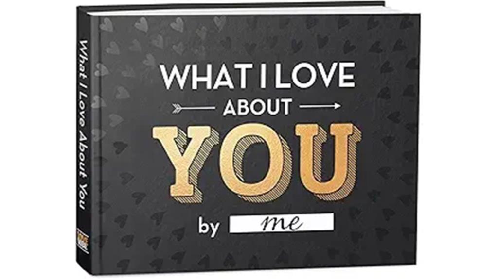 personalized love appreciation book