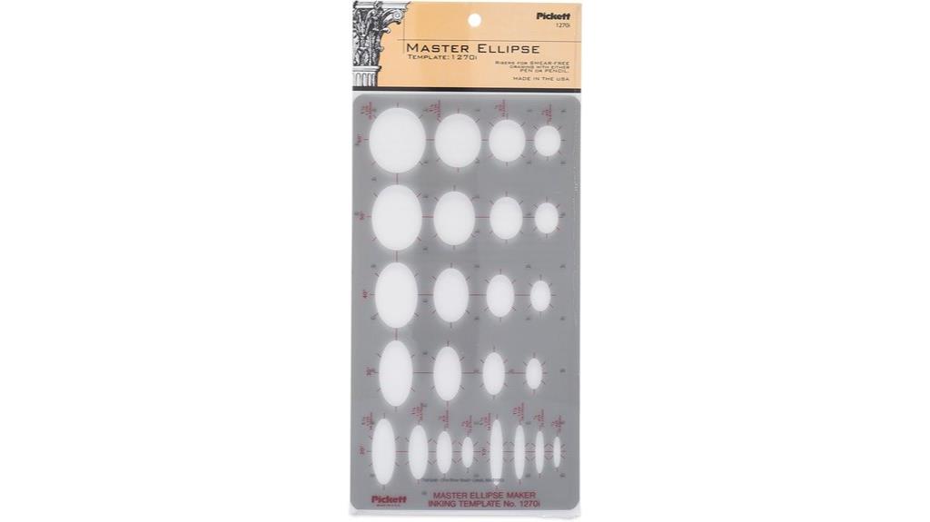 pickett ellipse template