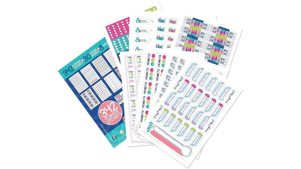 planner sticker set collection