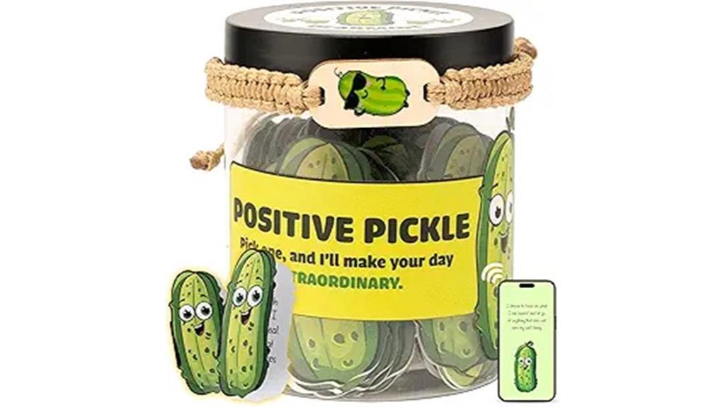 positive pickle affirmation cards