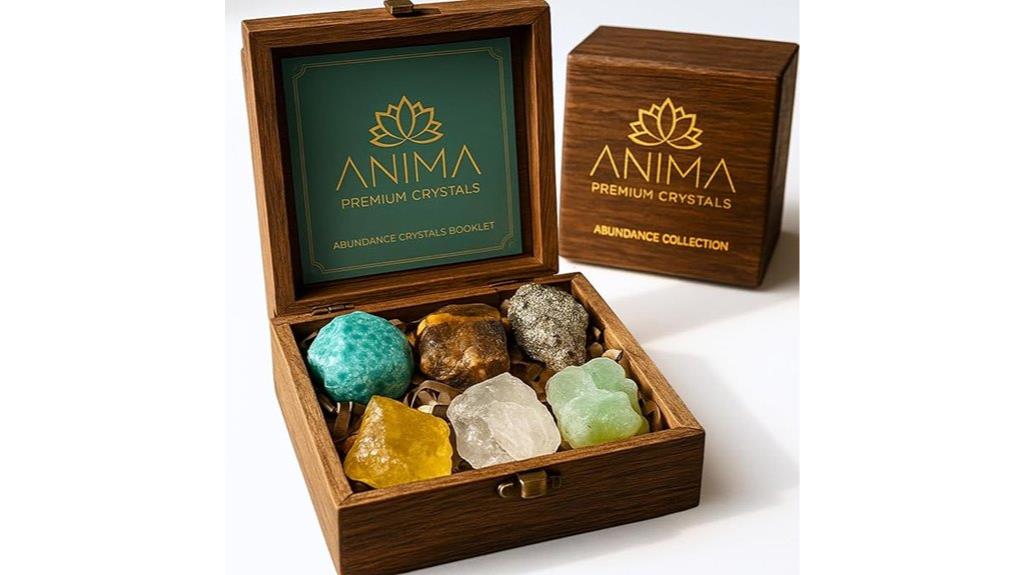 premium crystal healing set