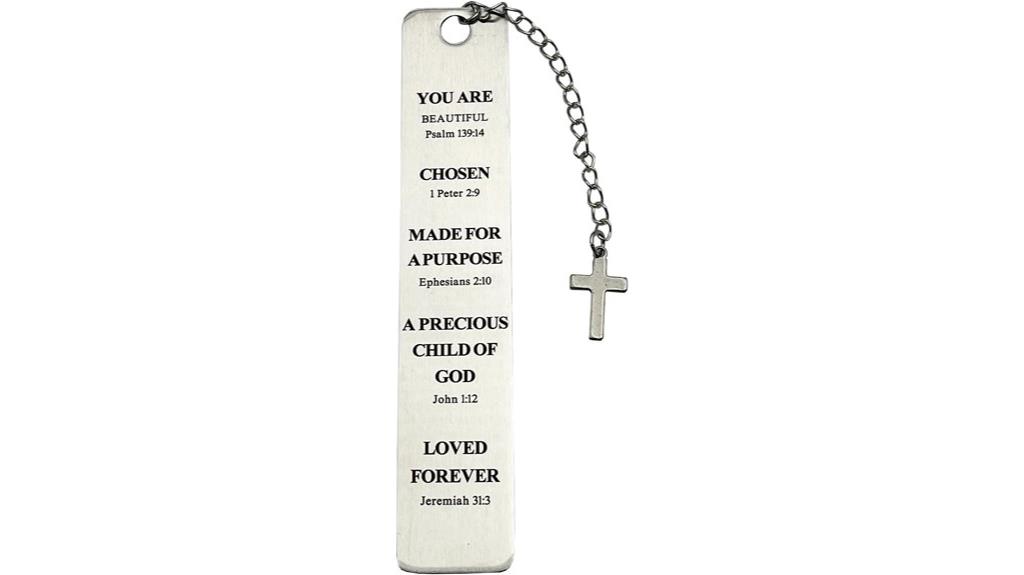 religious inspirational bookmark gifts