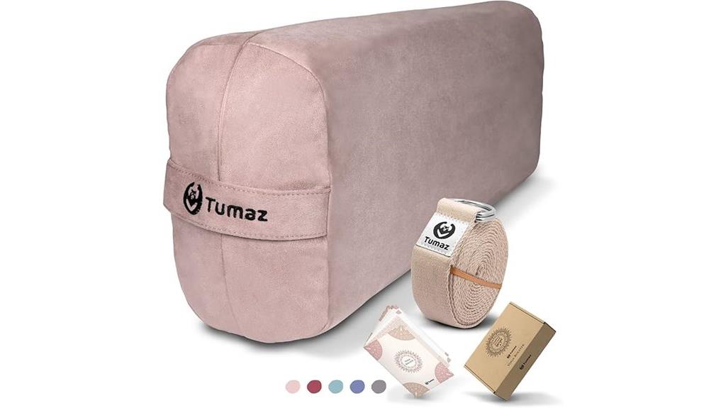 restorative yoga bolster set