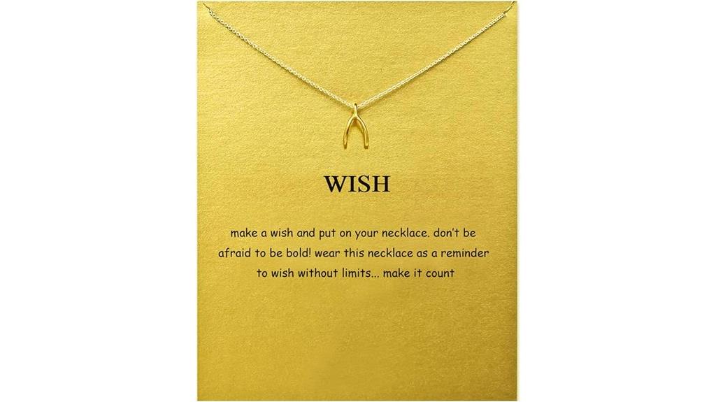 river friendship anchor necklace