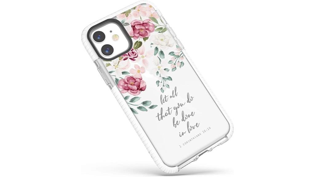 rose bible verse case