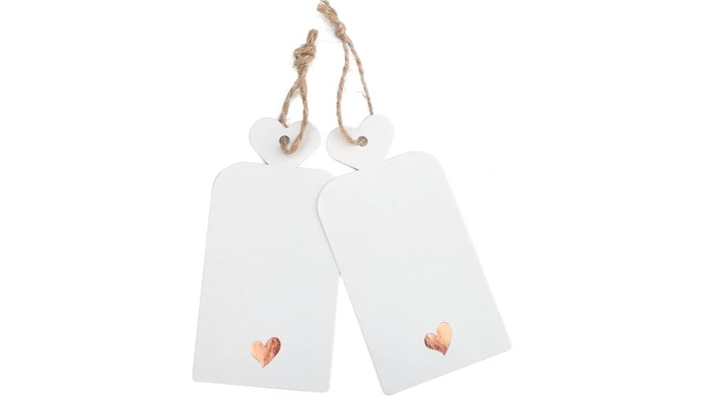 set of 100 blank tags
