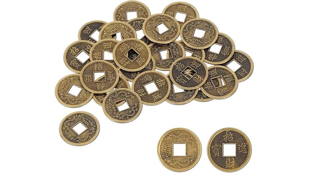 set of 25 chinese coins